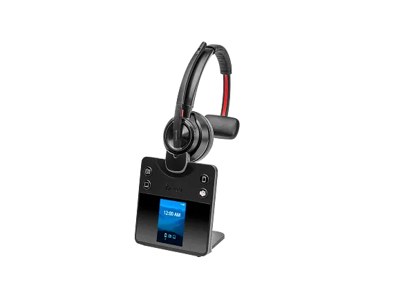 Poly Savi 8410 Office Monaural Microsoft Teams Certified DECT 1920-1930 MHz Headset