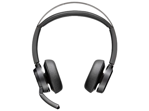 Poly Voyager Focus 2 USB-C-C Headset +USB-C/A Adapter +Charging Stand